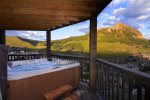 Oversized Hot Tub on the lower Level with Great Views